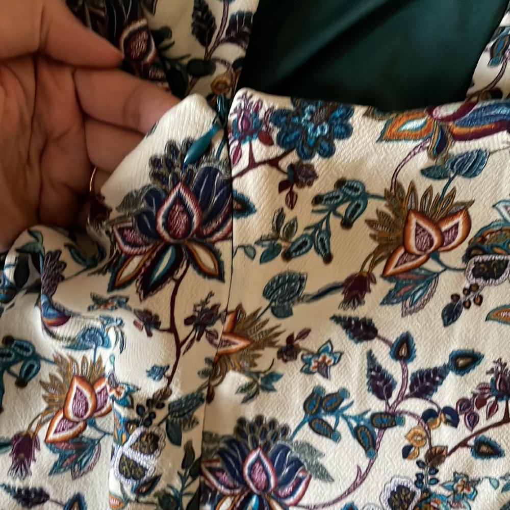Zara Floral backless Mini Dress - Picture 5 of 9
